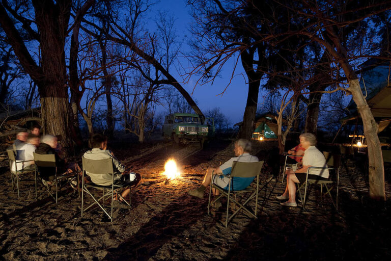 Penduka Safaris camp fire meru tents_1